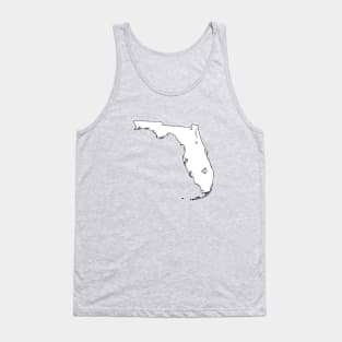 State of Florida by Basement Mastermind Tank Top